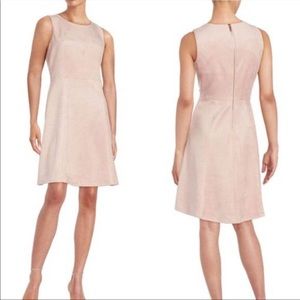 Calvin Klein Suede Light Pink Dress
